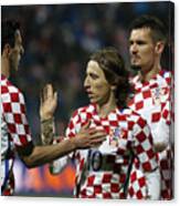 Croatia V Israel - International Friendly #9 Canvas Print