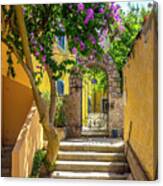 A Blind Alley In Losinj Canvas Print