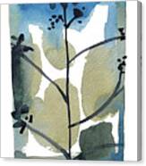 A Blue Twig Canvas Print