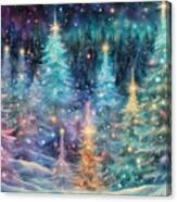 A Christmas Fantasy Canvas Print