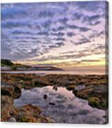 A Coral Reef Sunrise Canvas Print