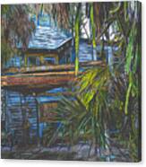 A Cracker House In Cortez Florida Canvas Print