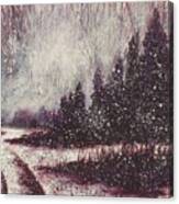 A Hazy Shade Of Winter Canvas Print