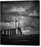 A Moody Bridge Canvas Print