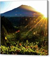 This Side Of Paradise  - Mount Agung. Bali, Indonesia Canvas Print