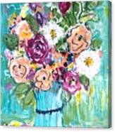 A Pocket Full Of Posies Canvas Print