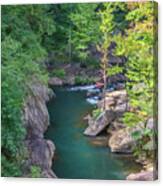 A Tallulah Gorge Corner Canvas Print