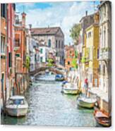 A Venice Summer Canvas Print