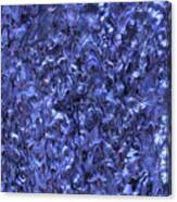 Abalone Shell -aka- Paua Shell - Dark Blue Tint Canvas Print