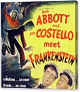 ''abbott And Costello Meet Frankenstein'', 1948 #2 Canvas Print