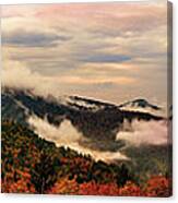Above Graveyard Fields In The Autumn Canvas Print
