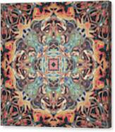 Abstract Circular Mandala Canvas Print