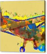 Abstract Monoplane Canvas Print