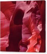 Abstract Sandstone Detail Lower Antelope Slot Canyon Arizona Canvas Print