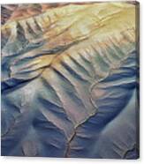 Abstract Trees In The Utah Badlands Canvas Print