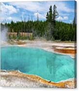 Abyss Pool - Yellowstone National Park Canvas Print