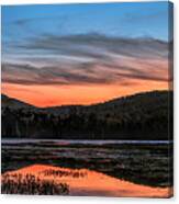 Adirondack Sunset Canvas Print
