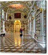 Admont Benedictine Monastery - Baroque Library - Austria Canvas Print
