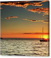 Adriatic Sunset Canvas Print