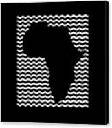 African Continent Canvas Print