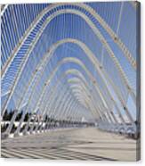 Agora Of The 'athens Olympic Sports Complex' Canvas Print