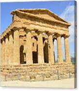 Agrigento, Valley Of The Kings 3 Canvas Print