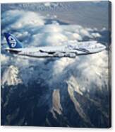 Air New Zealand Boeing 747 Canvas Print