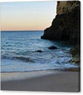 Albandeira Beach Welcoming Twilight 2 Canvas Print