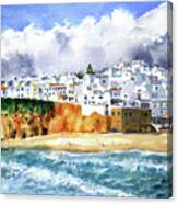 Albufeira Algarve Portugal Painting Canvas Print