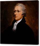 Alexander Hamilton Canvas Print