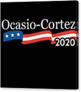Alexandria Ocasio Cortez 2020 T Shirt Canvas Print