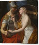 Allegory Of Peace And War Canvas Print