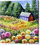 Alpine Summer Canvas Print