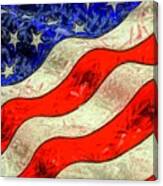 American Flag Old Glory Canvas Print