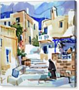 Amorgos Impressions, Greece Canvas Print