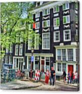 Amsterdam Stroll Canvas Print