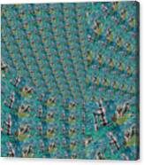 Android Fish Symphony Canvas Print
