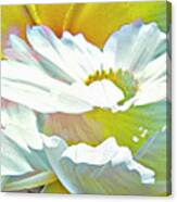 Angel Flowers Canvas Print