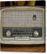 Antique Radio Canvas Print