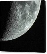 Approaching Moon Canvas Print