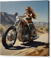 Arizona Bikers Canvas Print