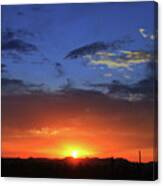 Arizona Sunset Glow Canvas Print