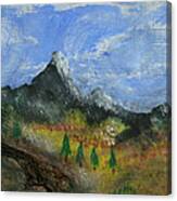 Arizona Mountains Landscape Canvas Print