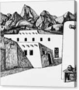 Arizonia Pueblo Canvas Print
