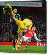 Arsenal V Middlesbrough - Fa Cup Fifth Round Canvas Print