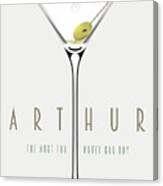 Arthur - Alternative Movie Poster Canvas Print