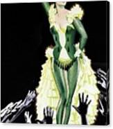 ''at The Green Cockatoo By Night'', 1957, Movie Poster Painting Canvas Print