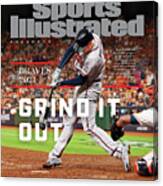Atlanta Braves, 2021 World Series Commemorative Issue Cover Canvas Print