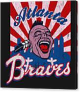 Atlanta Braves Retro Vintage Heathers T-Shirt by Kirania Finest - Pixels