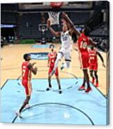 Atlanta Hawks V Memphis Grizzlies Canvas Print